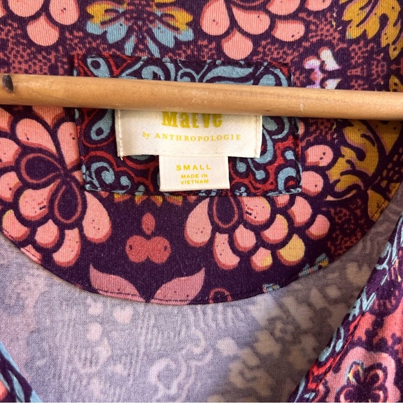 Anthropologie Maeve Asymmetrical Blouse - Picture 4 of 6